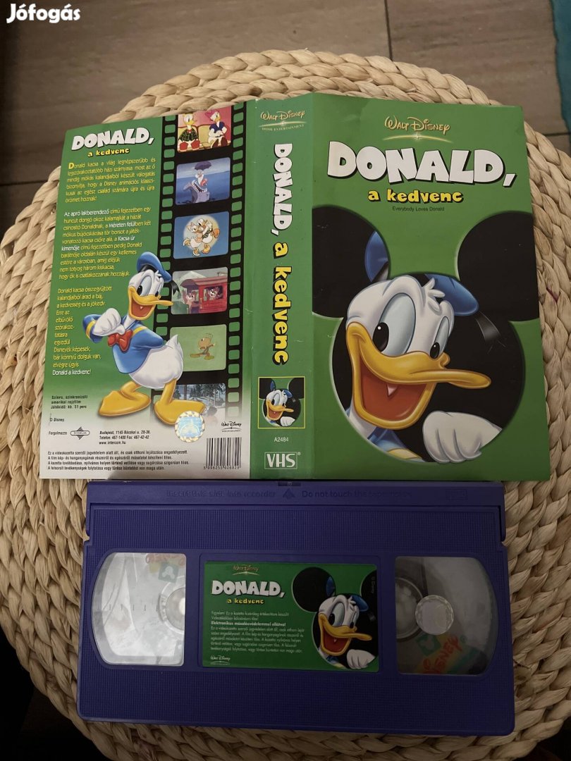 Donald a kedvenc vhs