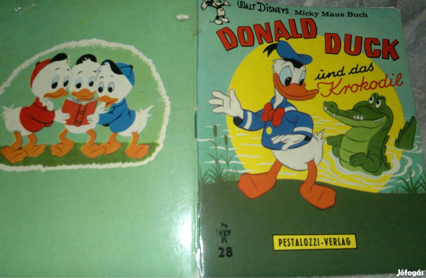 Donald duck und das Krokodil : Walt Disneys : 1968