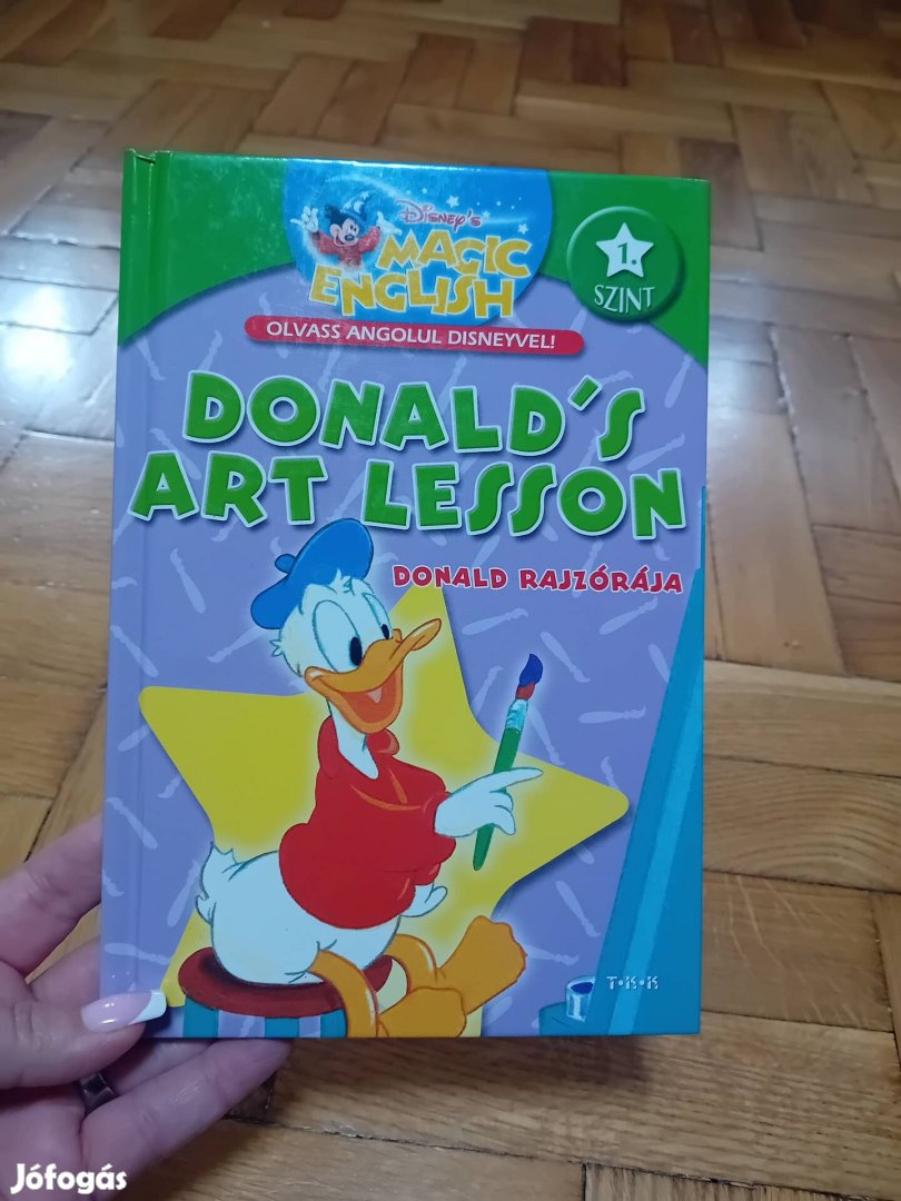 Donald kacsa Disney angol kezdő