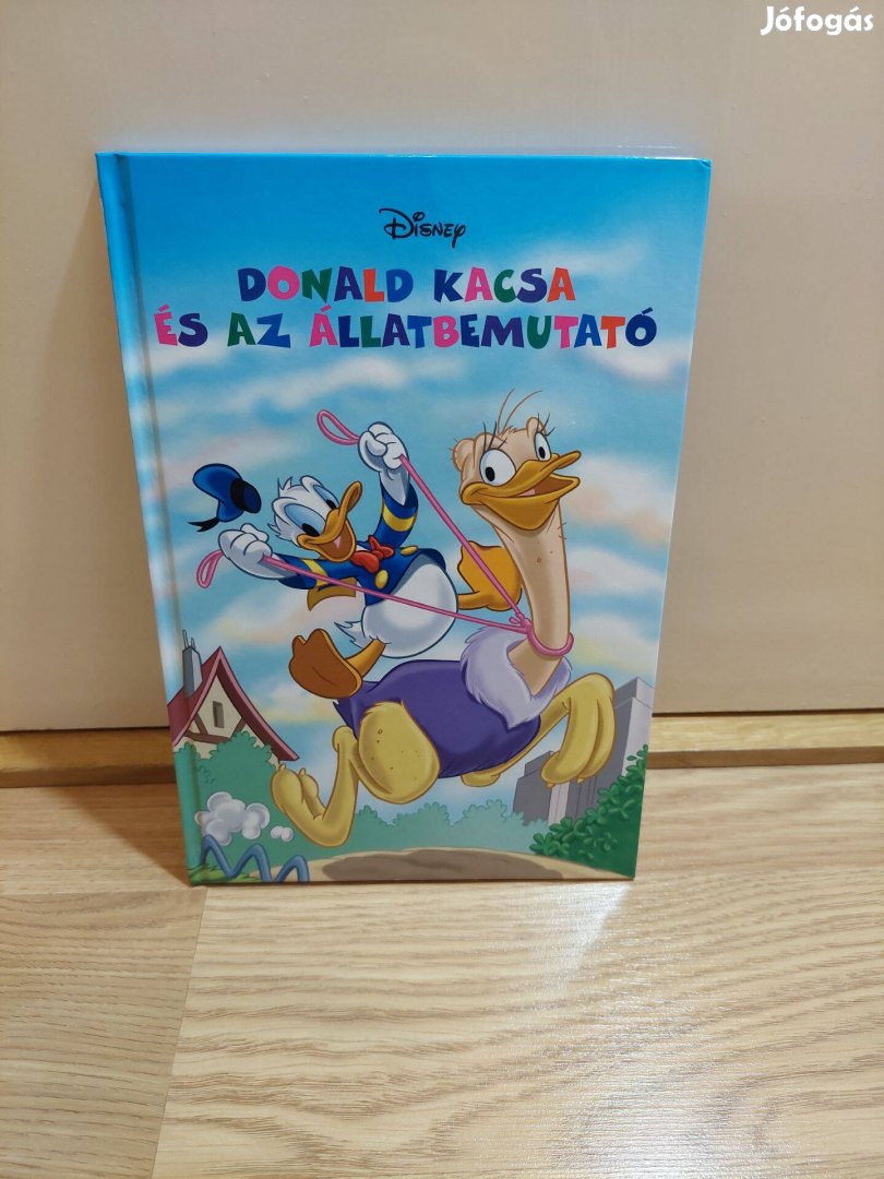 Donald kacsa és az állatbemutató Disney mesekönyv, gyerek könyv