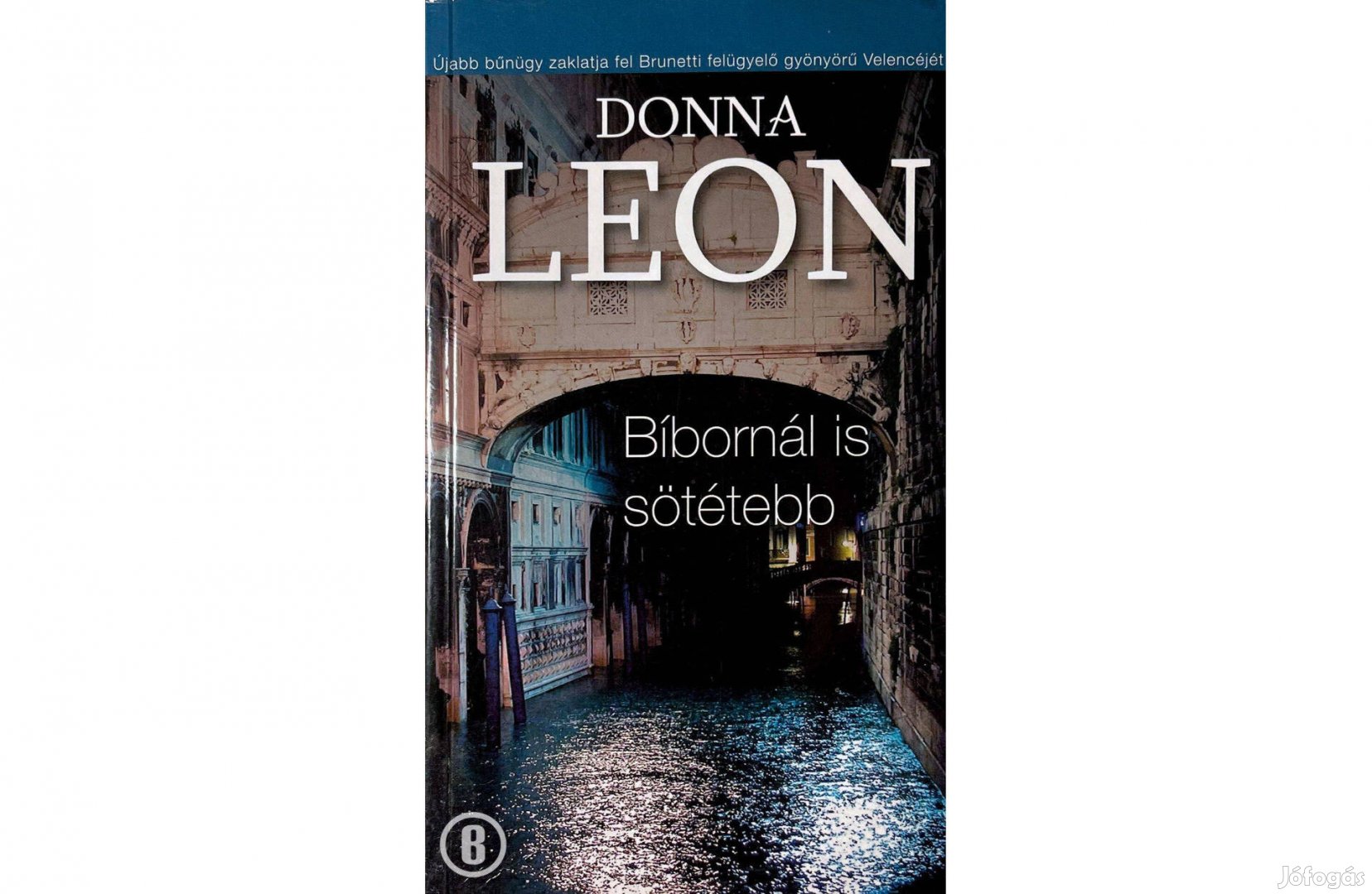 Donna Leon: Bíbornál is sötétebb (Csak személyesen!)