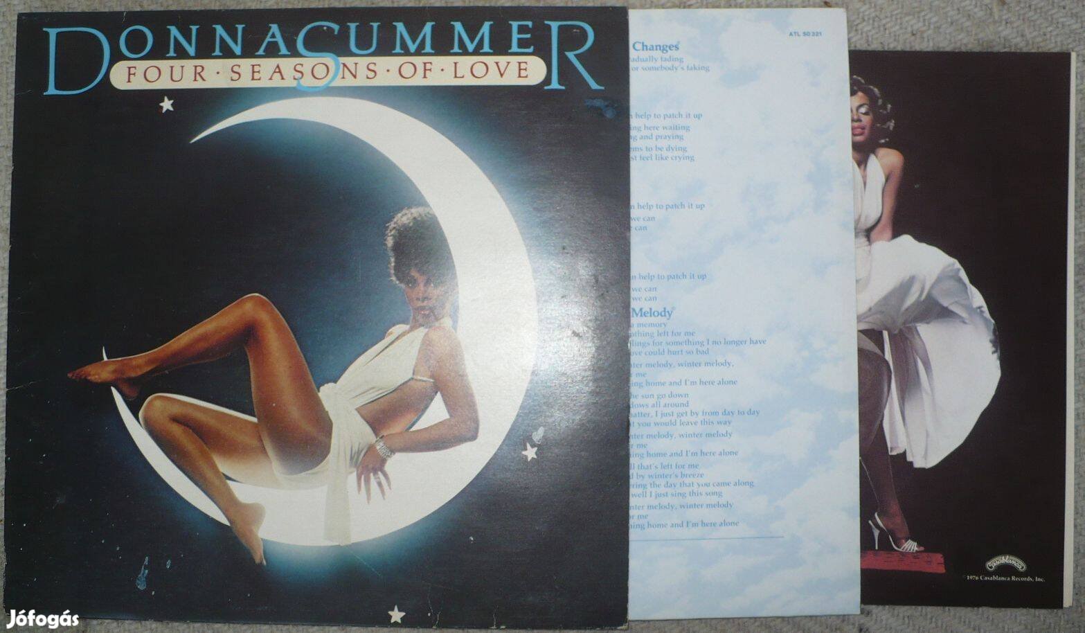 Donna Summer: Four Seasons Of Love (német nyomású LP + falinaptár)