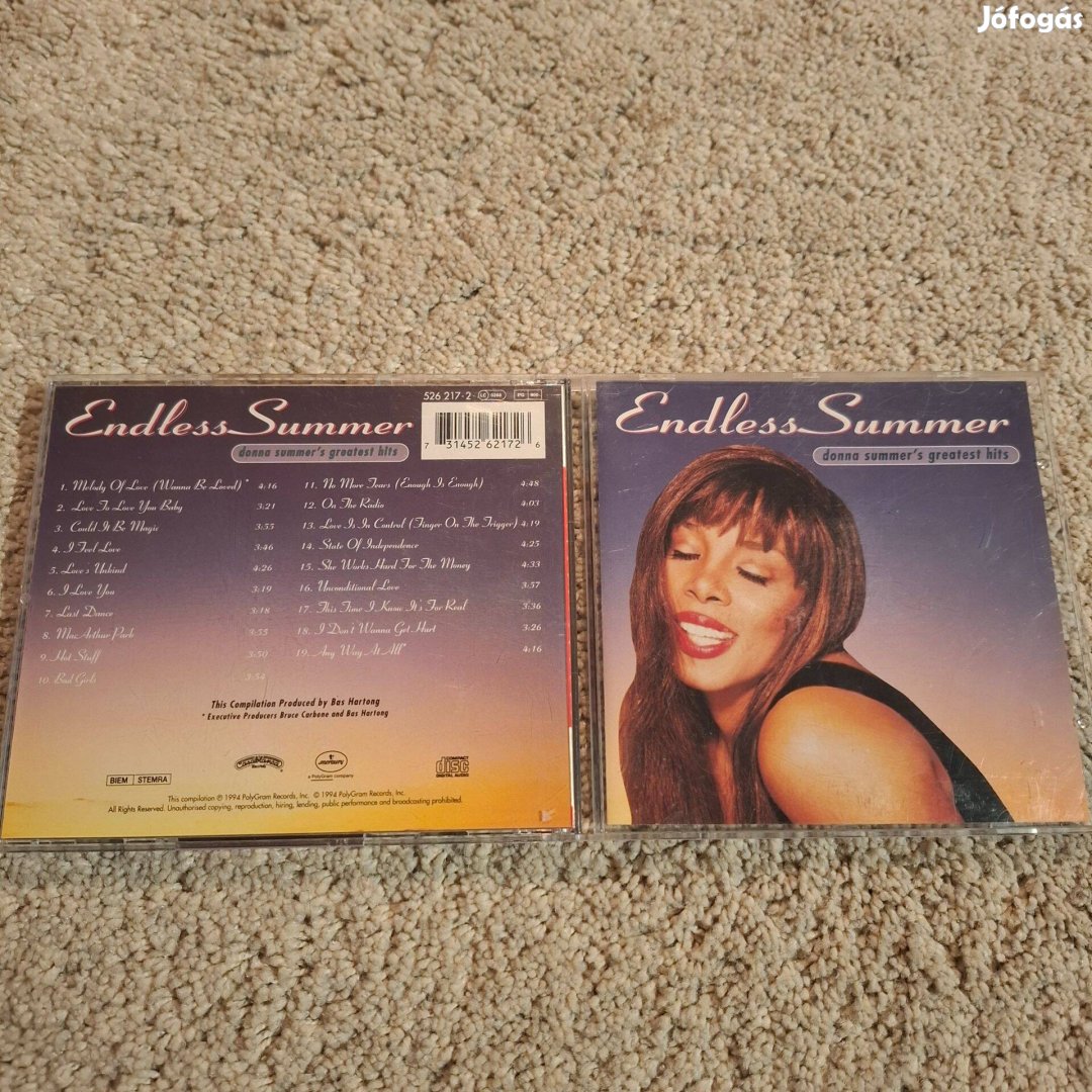 Donna Summer - Endless Summer - Donna summer's Greatest Hits Cd