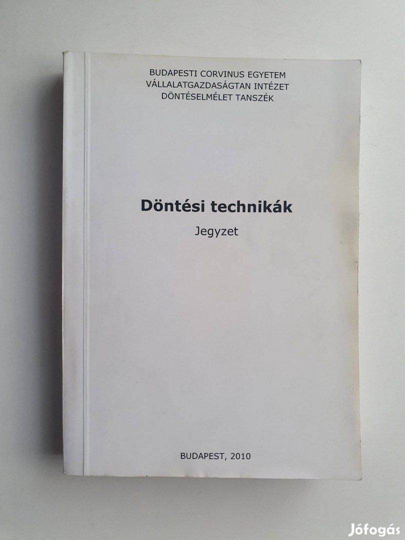 Döntéselméleti technikák