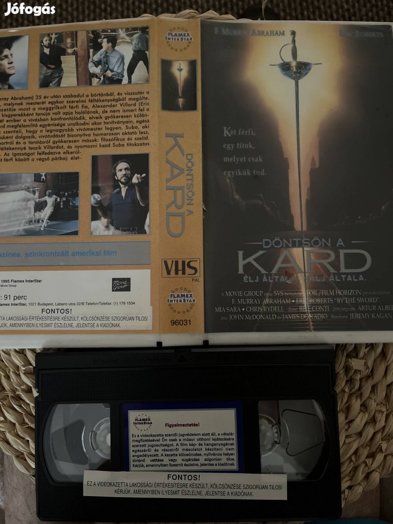 Döntsön a kard vhs