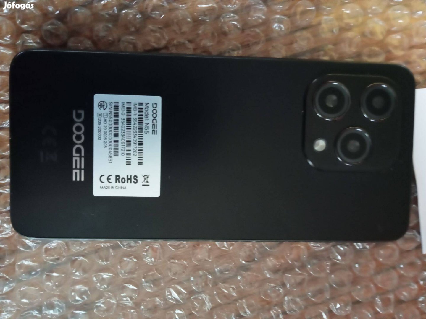 Doogee független mobiltelefon 9/128GB Dual