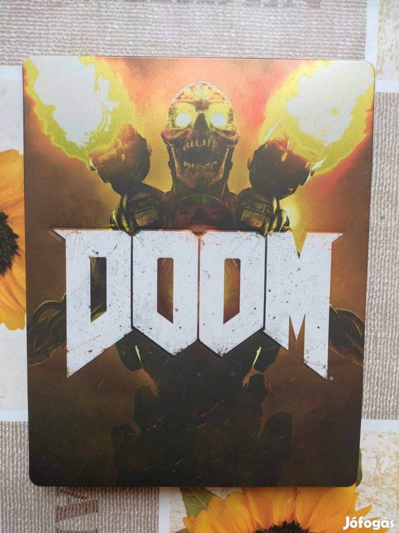 Doom 2016 steelbook a játékkal együtt