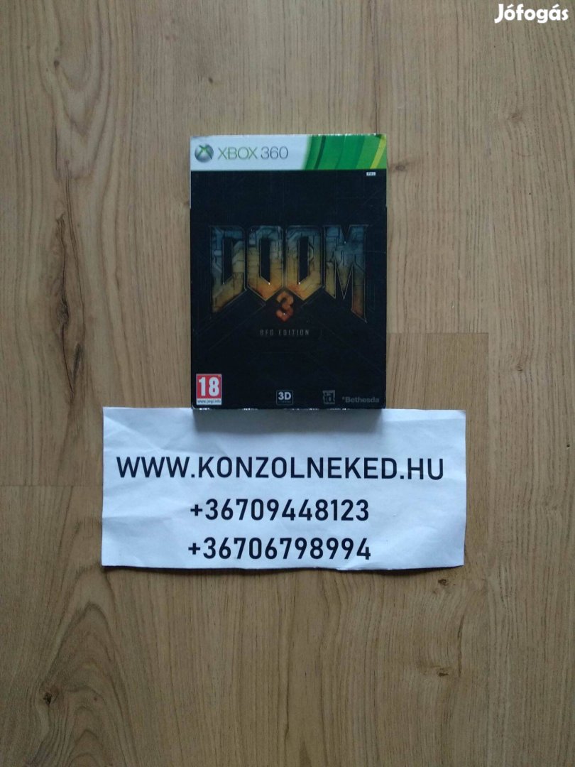 Doom 3 (BFG Edition) Xbox One Kompatibilis Xbox 360 játék