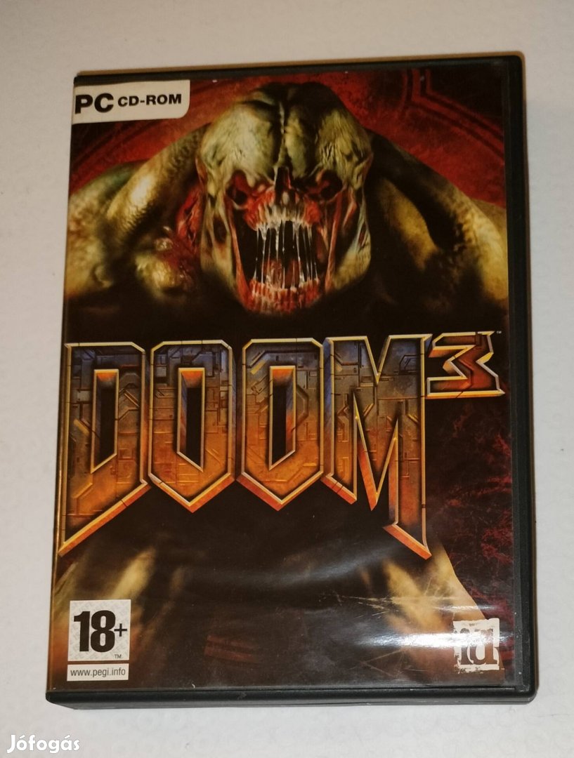 Doom 3 pc játék 3 lemezes 