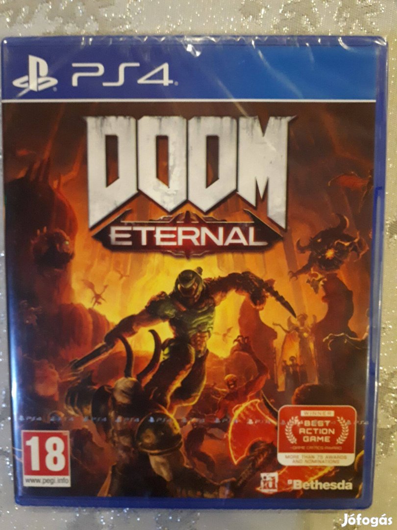 Doom Eternal ps4-PS5 játék eladó-csere "