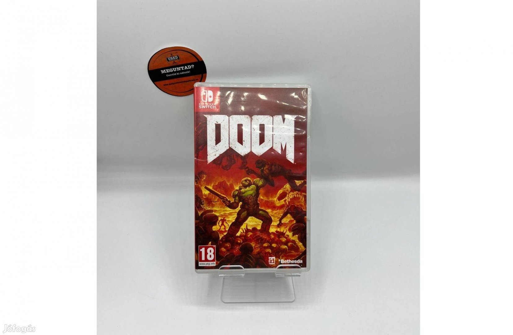 Doom (2016) - Nintendo Switch játék, használt