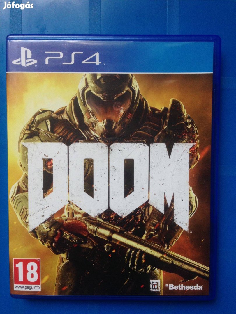 Doom ps4-PS5 játék eladó-csere "