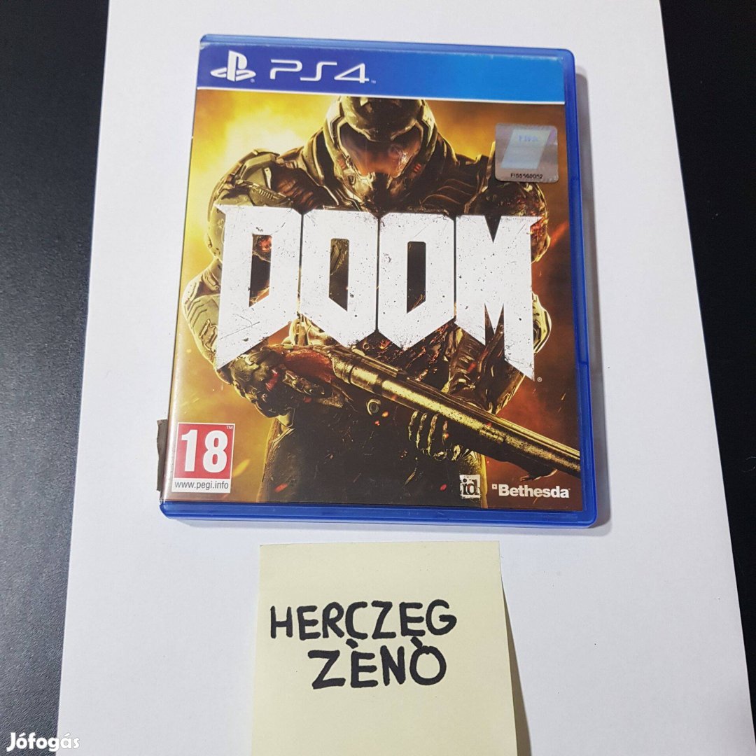 Doom ps4 játék