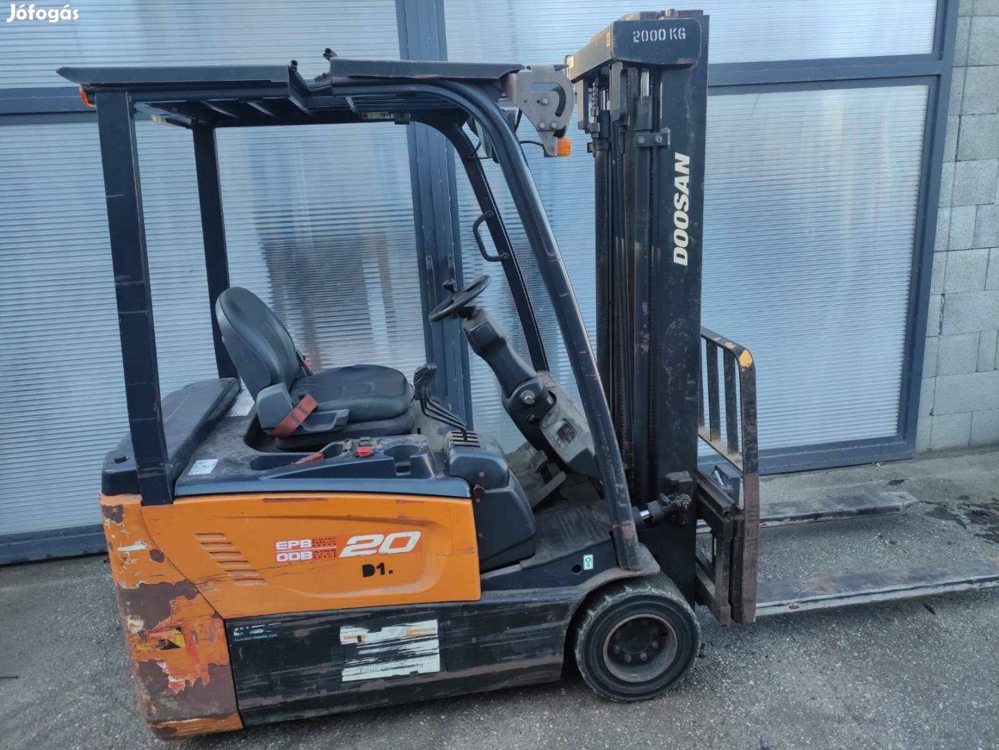 Doosan B20T-7 elektromos targonca!