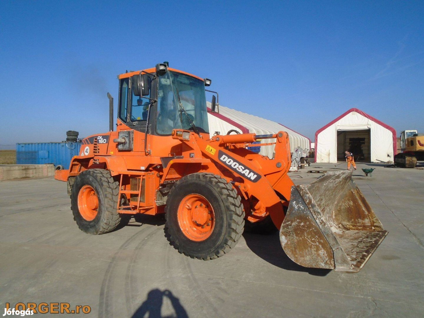 Doosan DL160 homlokrakodó