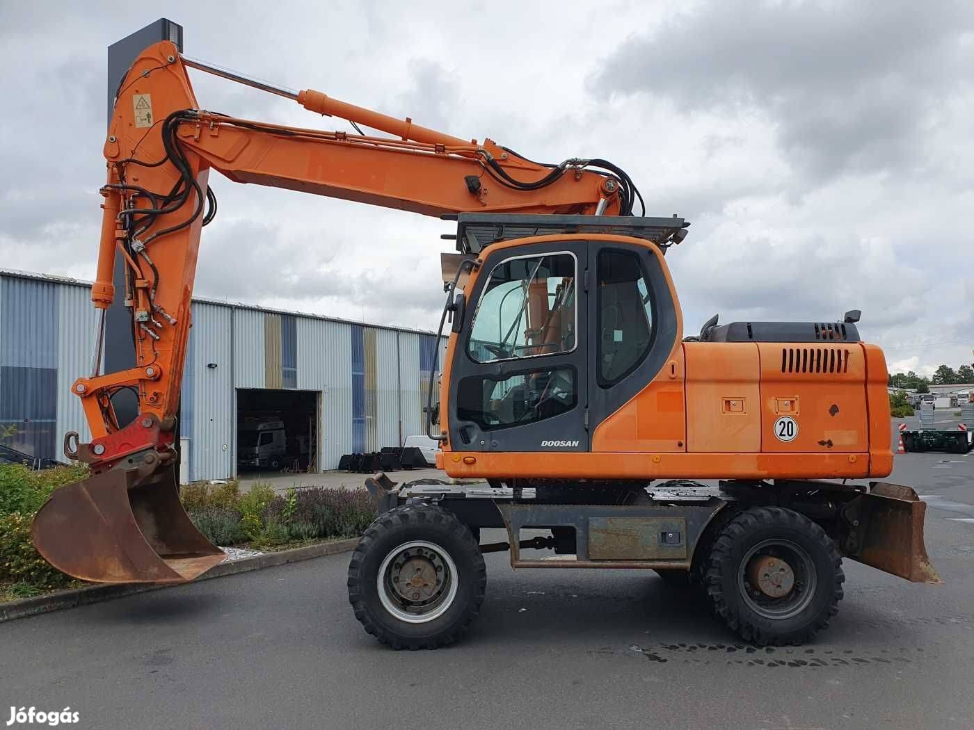 Doosan DX190W/ 12400üó / Lízing 20%-tól