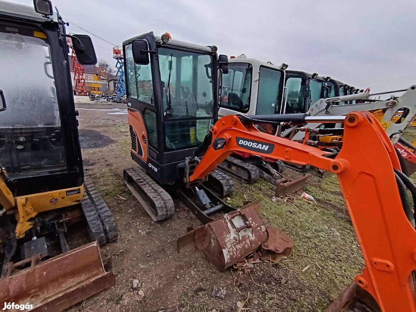 Doosan DX19 mini kotró gép