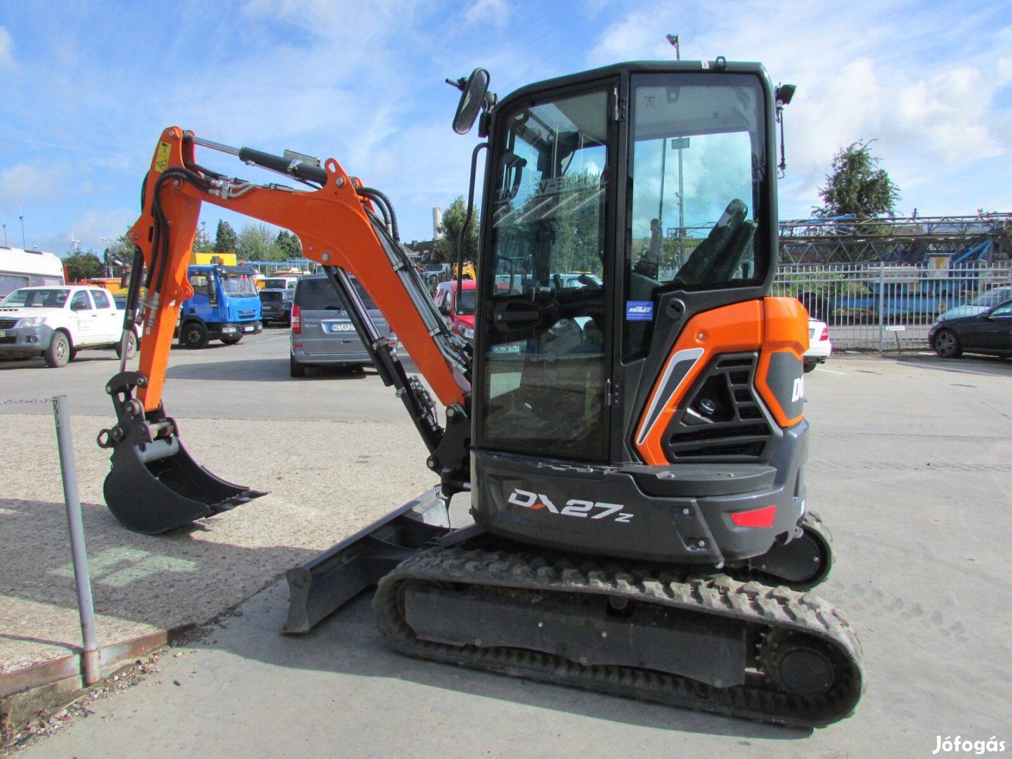 Doosan DX27 Z / 350üó / Lízing 20%-tól