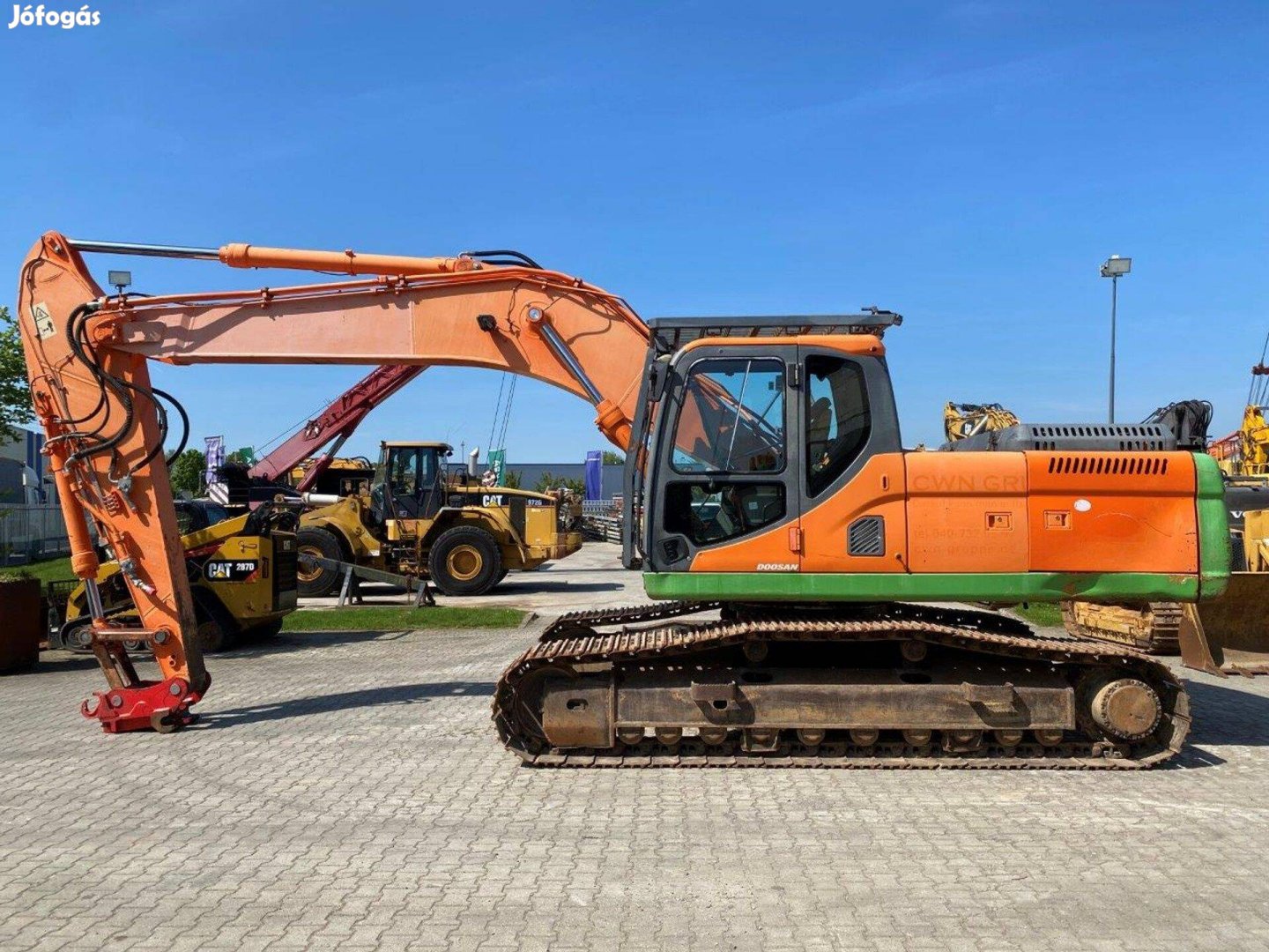 Doosan DX 255 LC / 6.916 üzemóra / Lízing 20%-tól