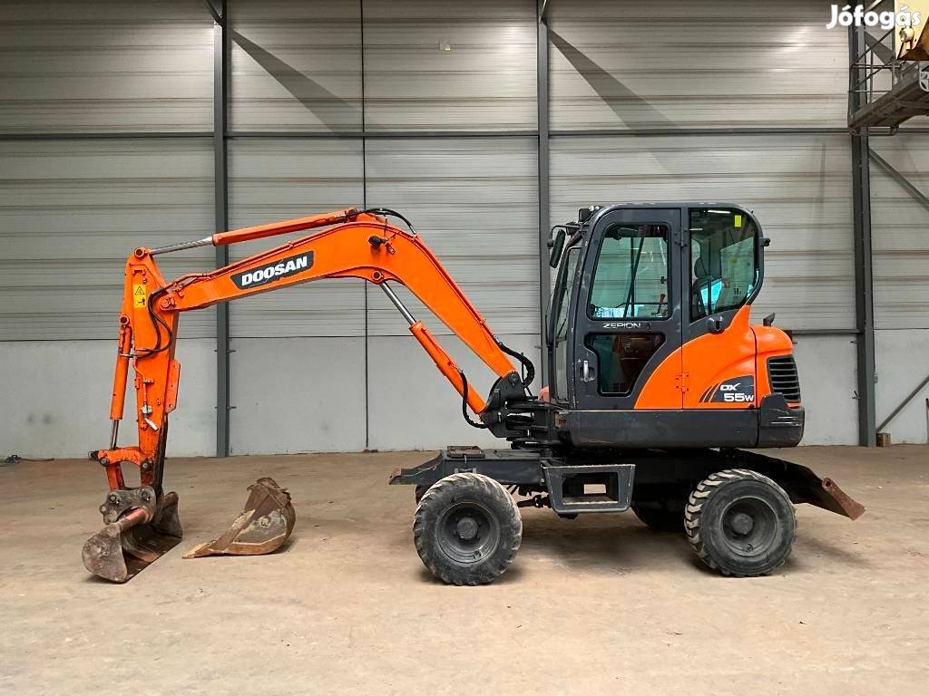 Doosan DX 55 W/ 5.110 óra / Lízing 20%-tól
