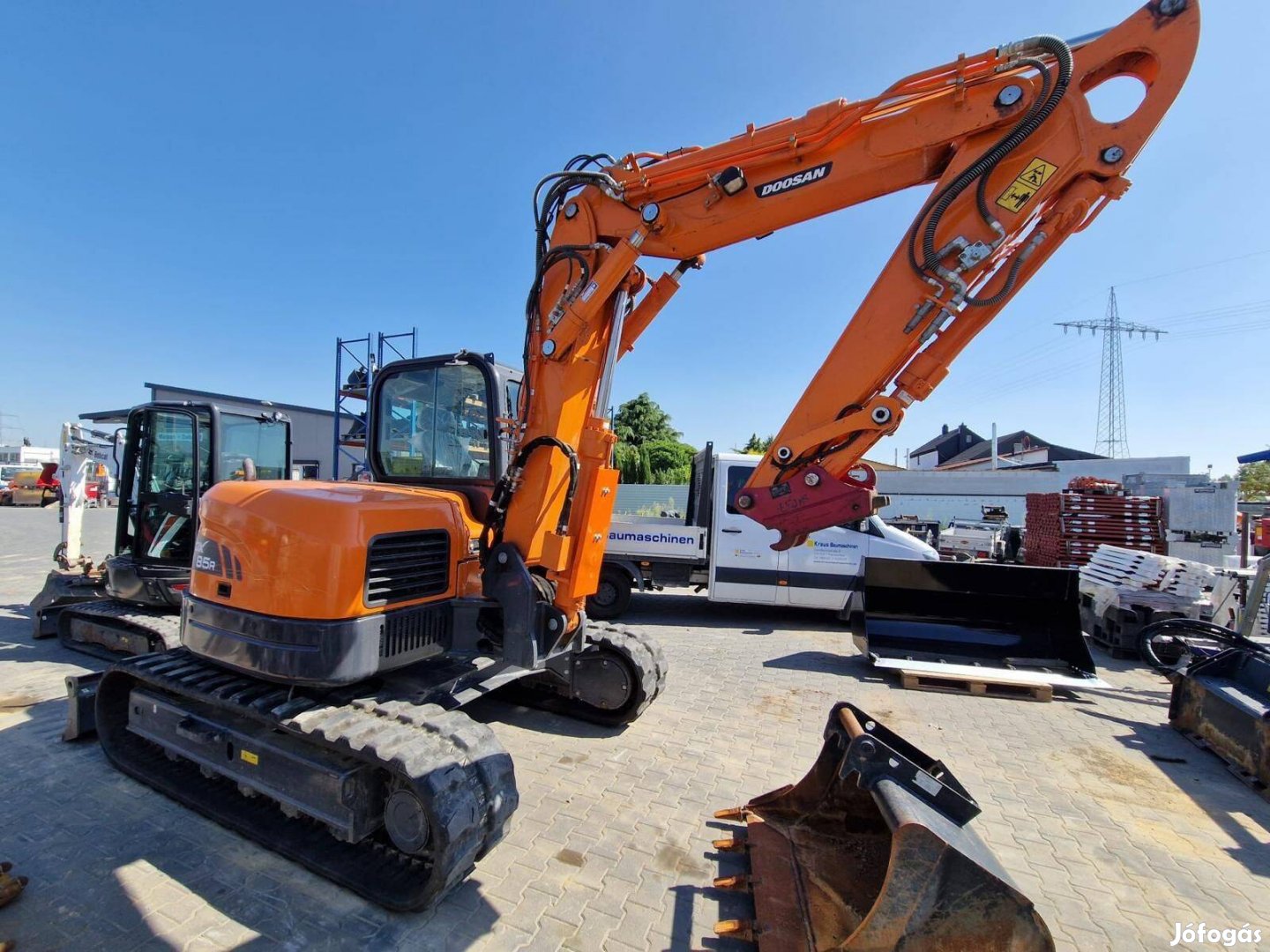 Doosan DX 85R-3 /500üó / Klíma / Lízing 20%-tól