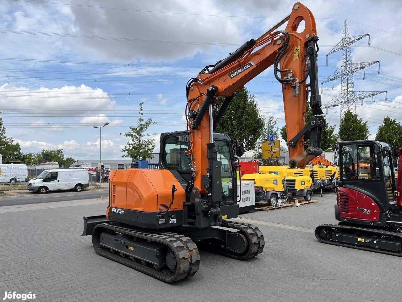 Doosan DX 85R-7 / 105üó / Klíma / Lízing 20%-tól