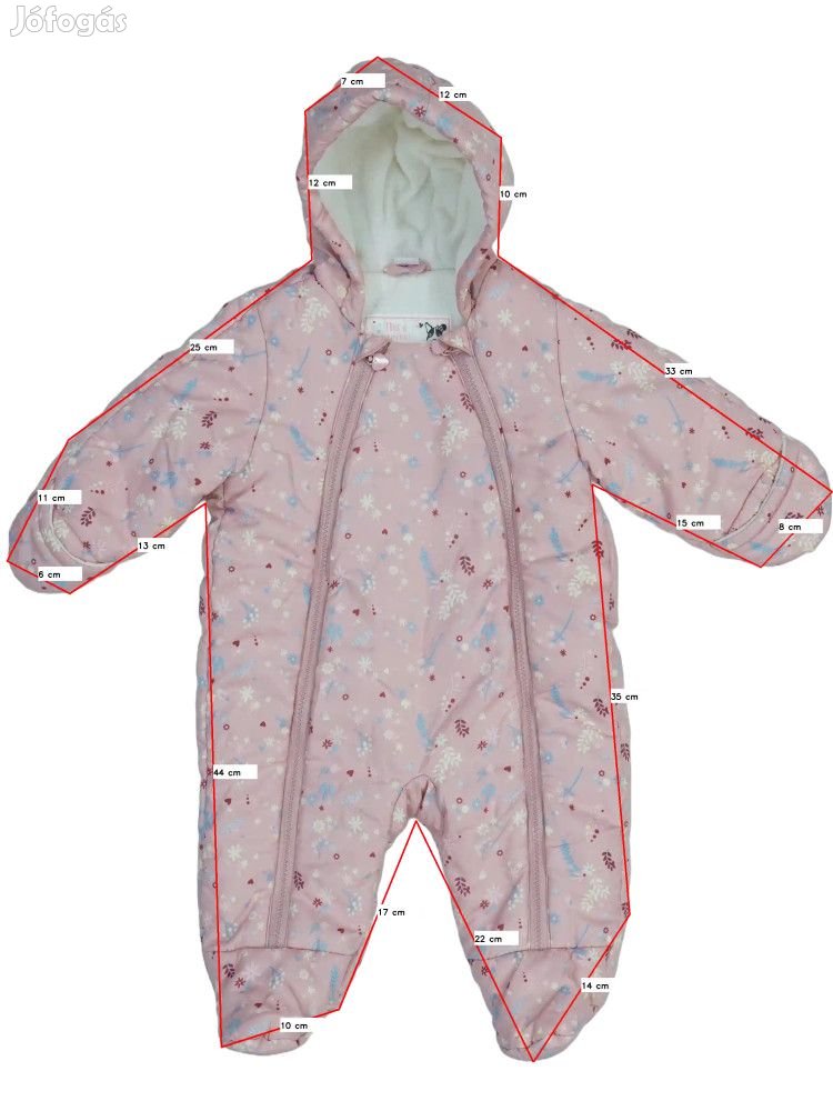 DopoDopo Használt (keveset használt) Lány Baby overál (Méret: 62)