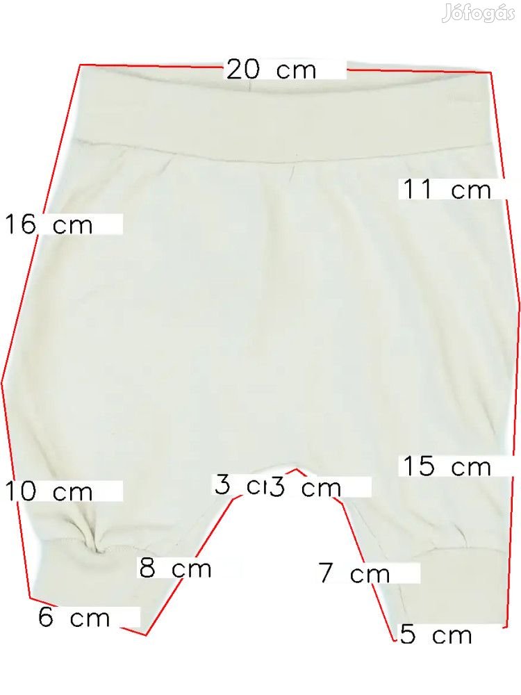 DopoDopo Új (címkés) Fiú Baby nadrág (Méret: 56)