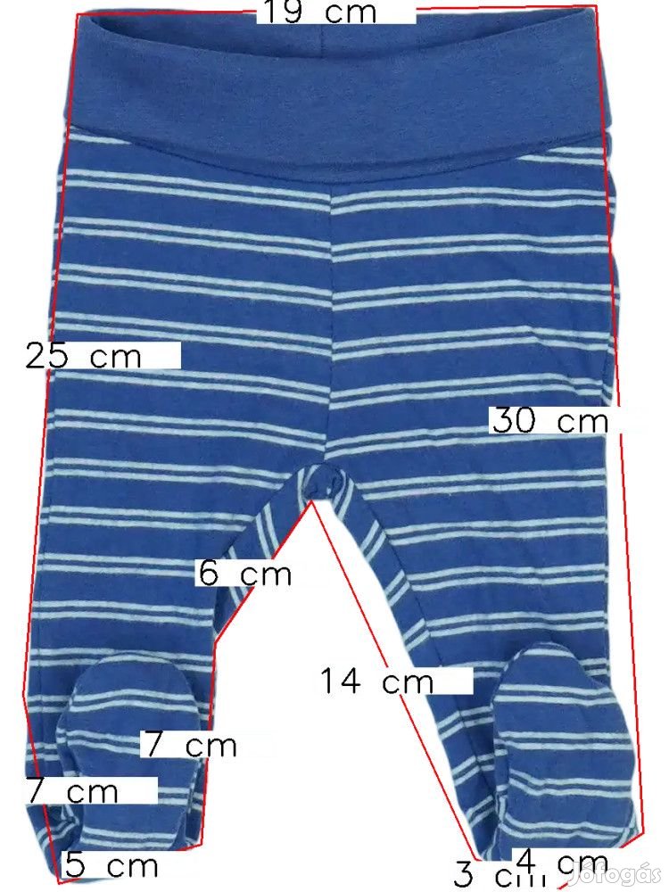 DopoDopo Új (címkés) Fiú Baby nadrág (Méret: 62)