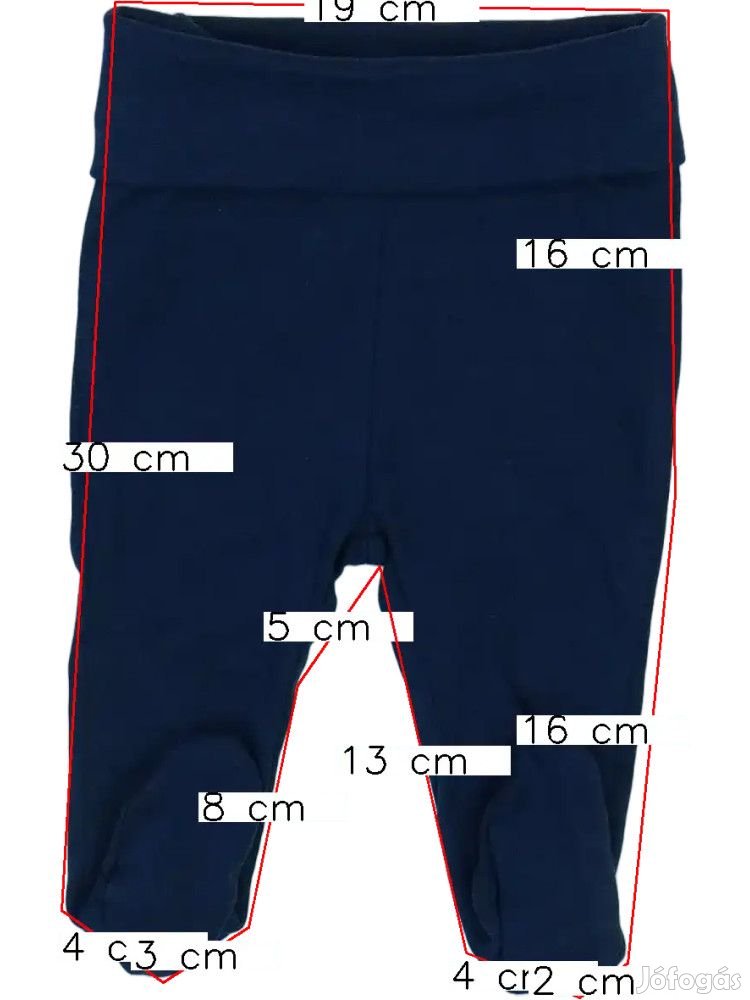 DopoDopo Új (címkés) Fiú Baby nadrág (Méret: 62)