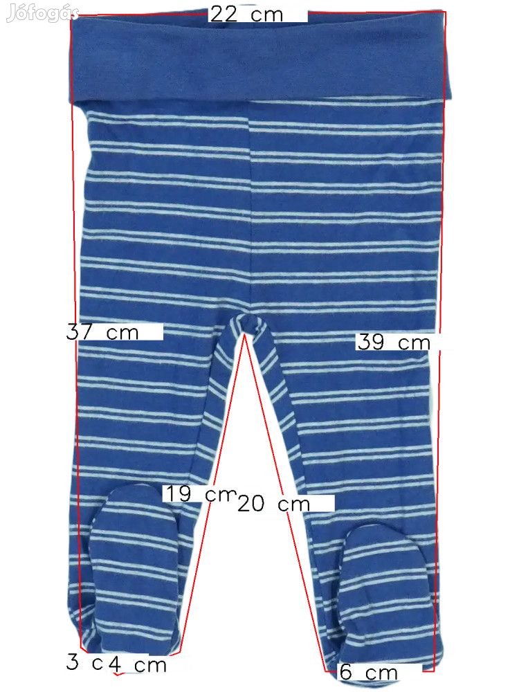 DopoDopo Új (címkés) Fiú Baby nadrág (Méret: 74)