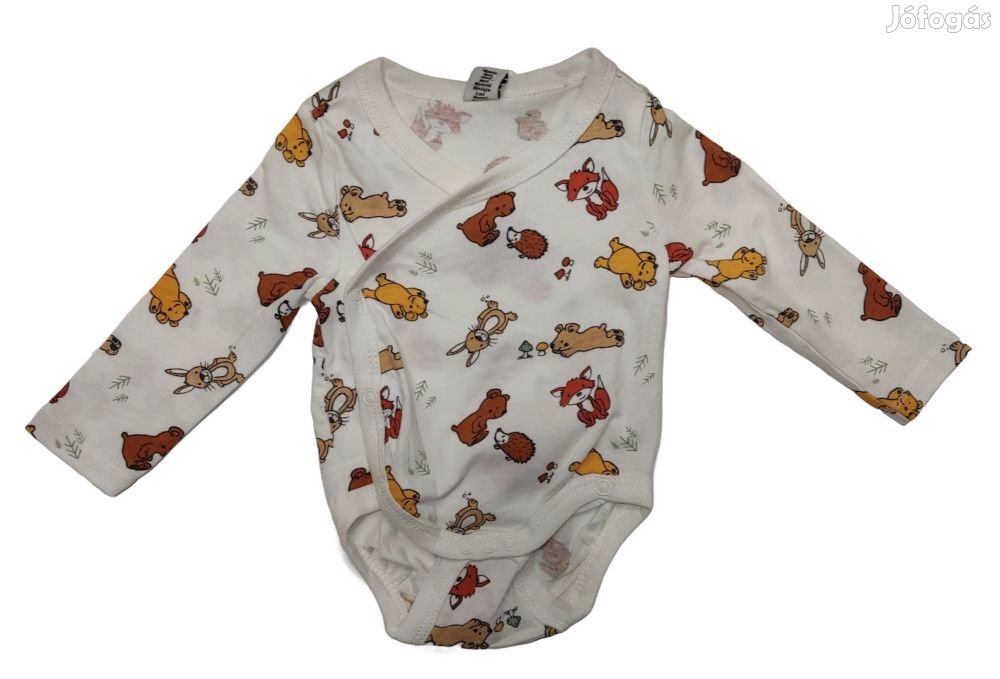 DopoDopo Új (címkés) Fiú Hosszú ujjú body (Méret: 56)