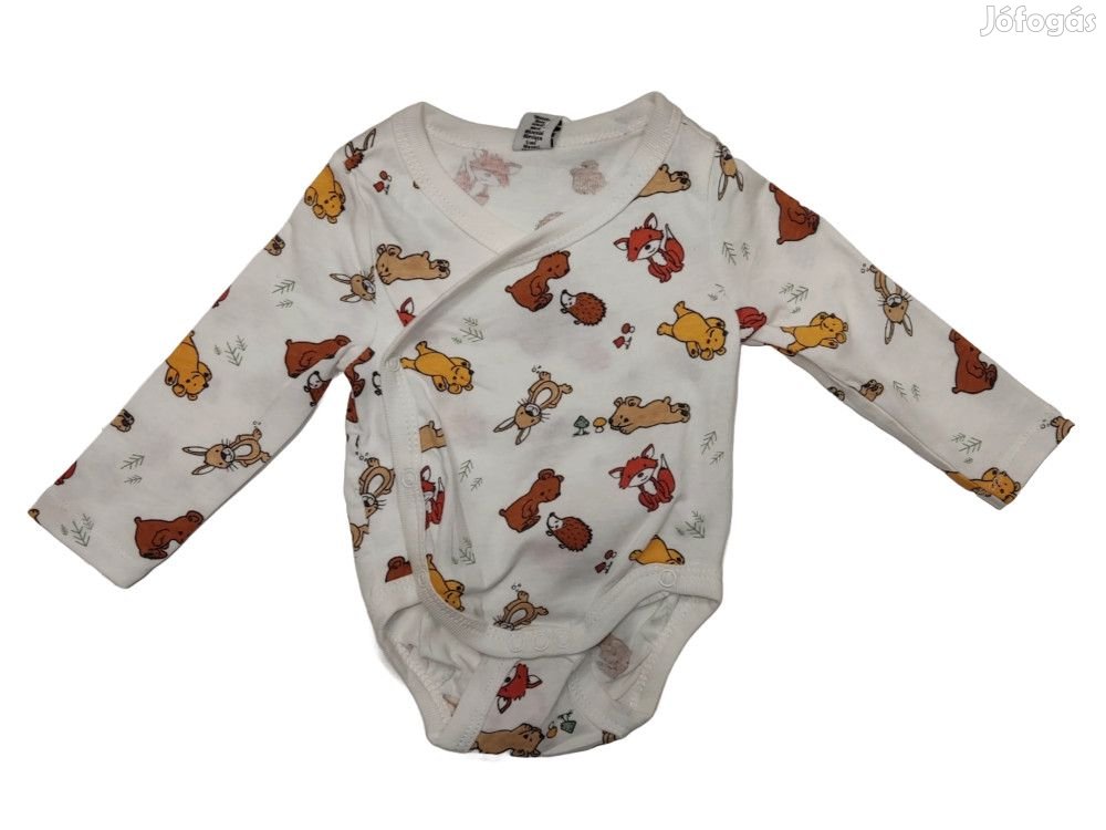 DopoDopo Új (címkés) Fiú Hosszú ujjú body (Méret: 56)