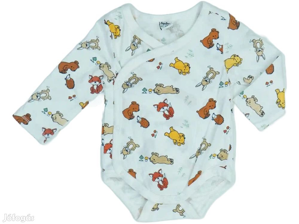 DopoDopo Új (címkés) Fiú Hosszú ujjú body (Méret: 68)