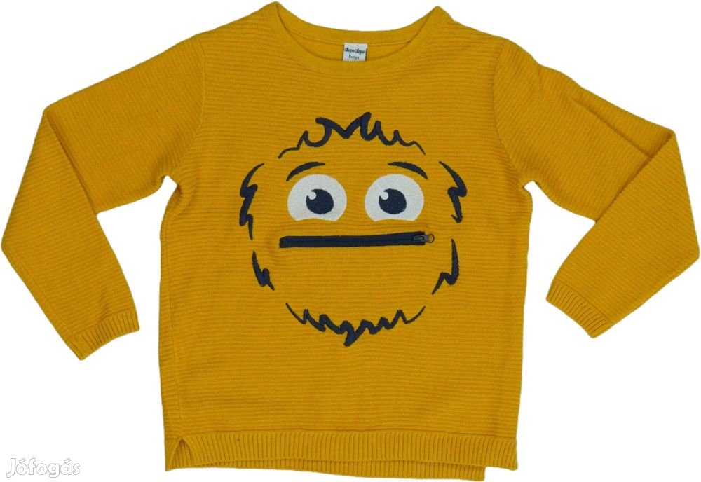DopoDopo Új (címkés) Fiú Kötött pulcsi (Méret: 104)