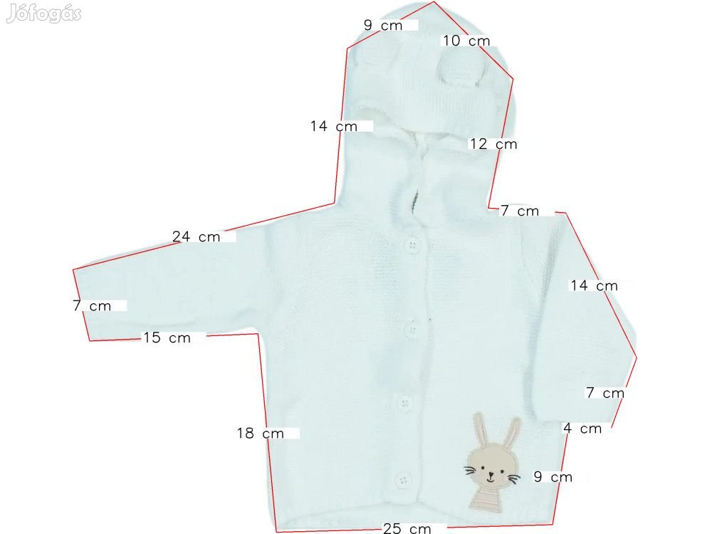DopoDopo Új (címkés) Lány Baby kocsikabát (Méret: 74)