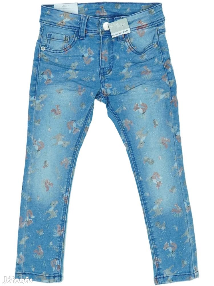 DopoDopo Új (címkés) Lány Farmernadrág (Méret: 104)