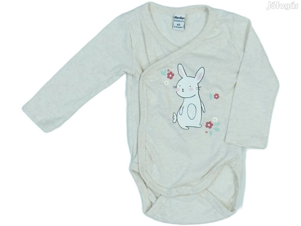 DopoDopo Új (címkés) Lány Hosszú ujjú body (Méret: 62)