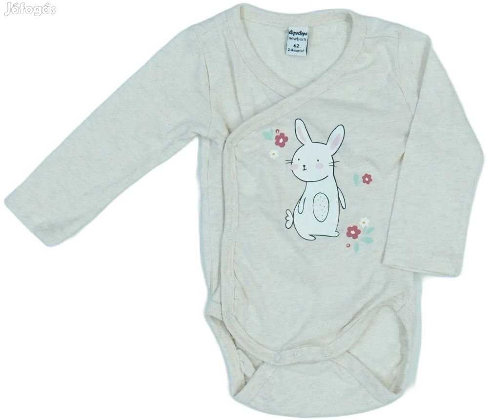 DopoDopo Új (címkés) Lány Hosszú ujjú body (Méret: 62)