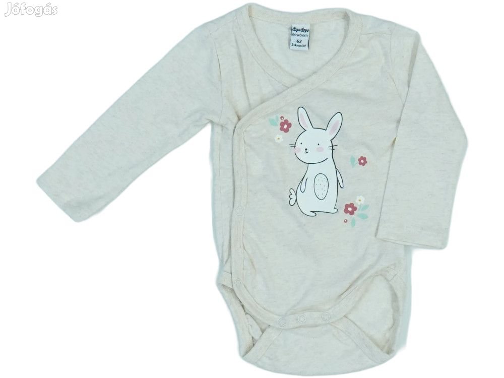 DopoDopo Új (címkés) Lány Hosszú ujjú body (Méret: 62)