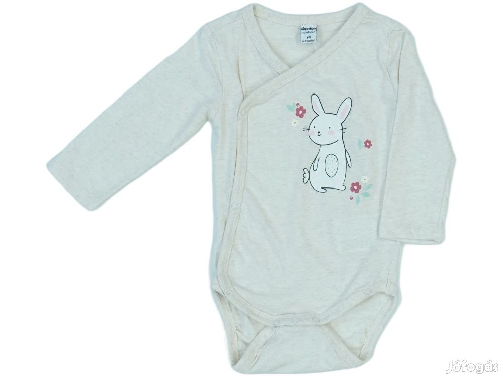 DopoDopo Új (címkés) Lány Hosszú ujjú body (Méret: 74)