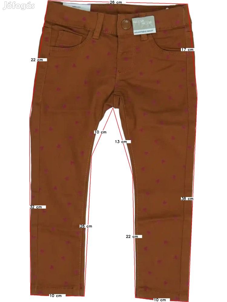 DopoDopo Új (címkés) Lány Hosszúnadrág (Méret: 104)