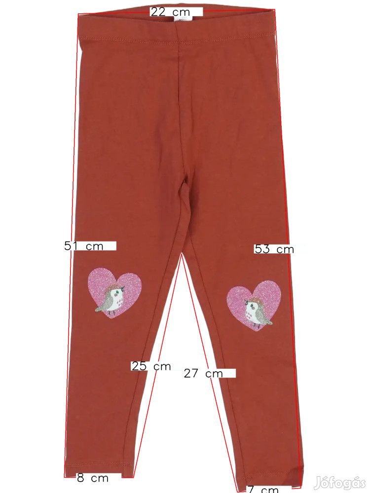 DopoDopo Új (címkés) Lány Leggings (Méret: 98)