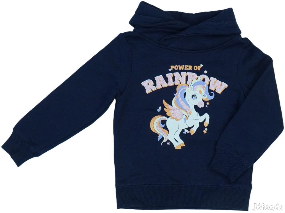 DopoDopo Új (címkés) Lány Pulóver (Méret: 104)
