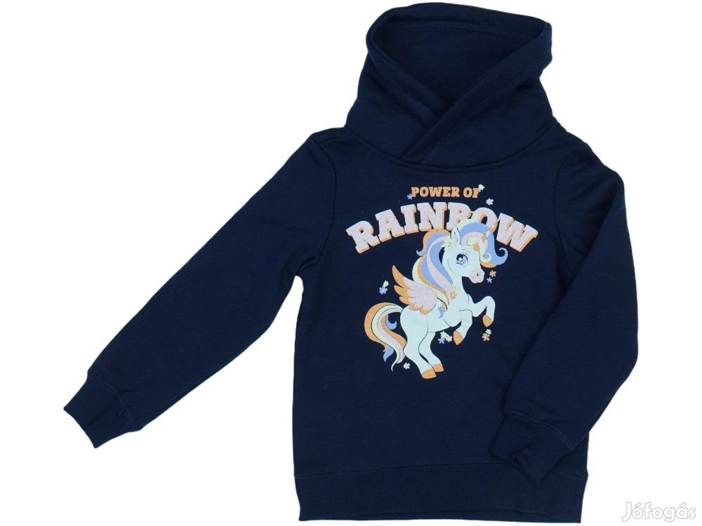 DopoDopo Új (címkés) Lány Pulóver (Méret: 116)