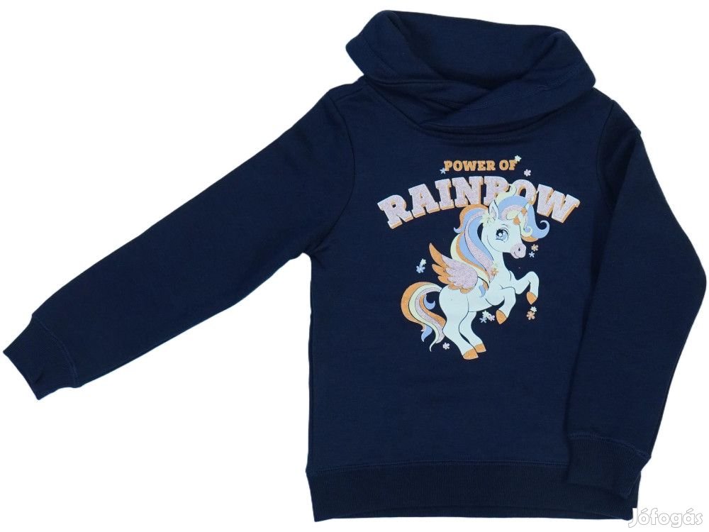 DopoDopo Új (címkés) Lány Pulóver (Méret: 128)