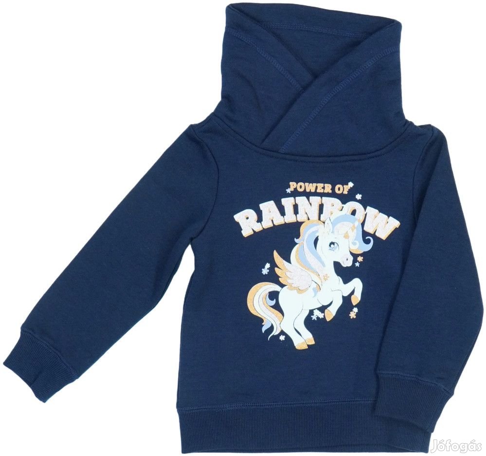 DopoDopo Új (címkés) Lány Pulóver (Méret: 98)