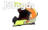 Doppler Motocross Sisak Doppler Fekete/Fehér/Sárga/Narancs M
