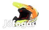 Doppler motocross sisak fekete / fehér / sárga / narancs S