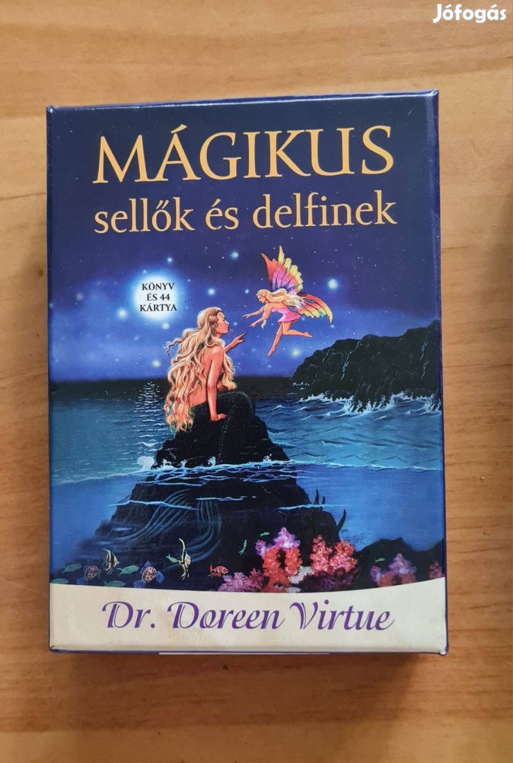 Doreen Virtue Mágikus sellők és delfinek kártya új állapotban